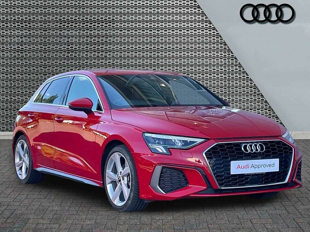 Audi A3 S Line 35 Tfsi 150 Ps S Tronic Red