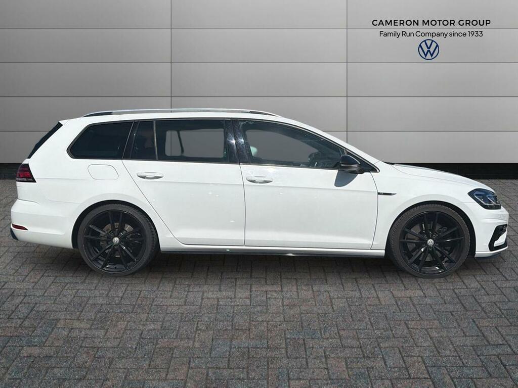 Volkswagen Golf 2.0 Tsi 310 R 4Motion Dsg White #2