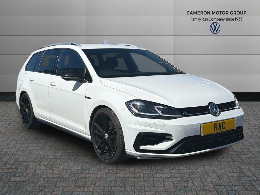 Volkswagen Golf 2.0 Tsi 310 R 4Motion Dsg White