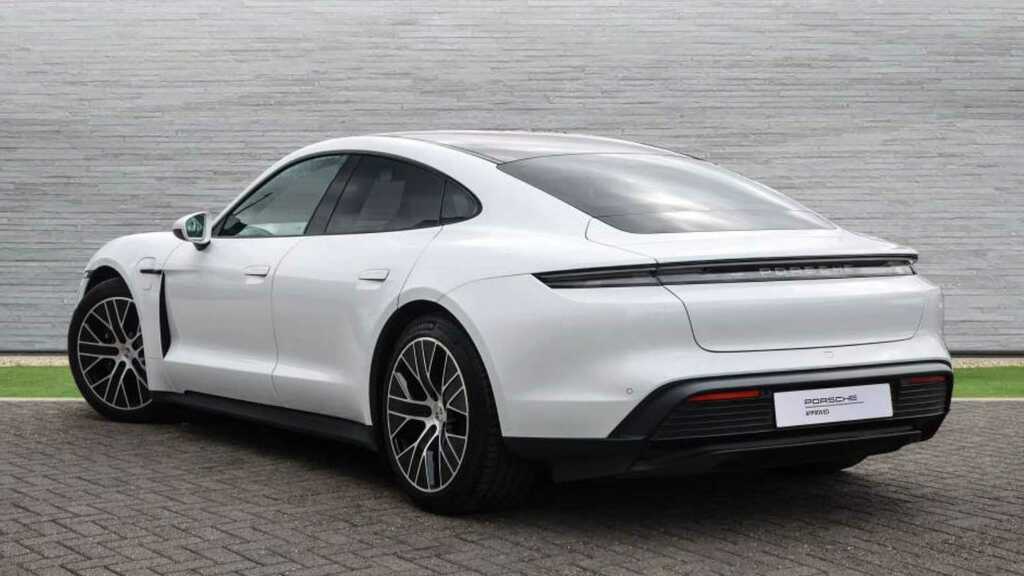 Porsche Taycan 2026 2025 BG75AEK White #6