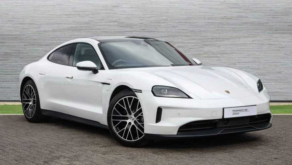 Porsche Taycan 2026 2025 White