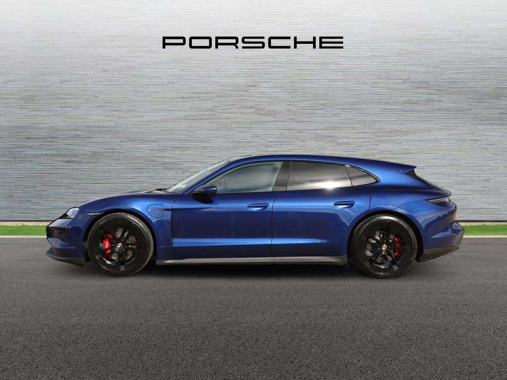 Porsche Taycan Performance 89Kwh 4S Sport Turismo Au EA75VYM Blue #4