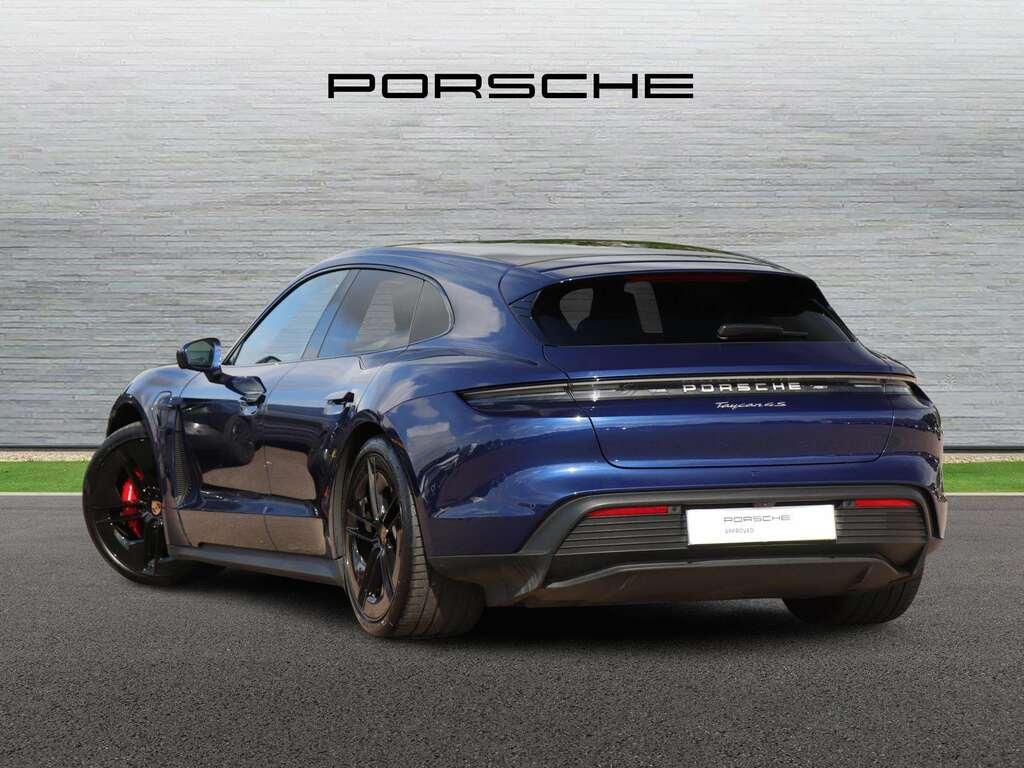 Porsche Taycan Performance 89Kwh 4S Sport Turismo Au EA75VYM Blue #2