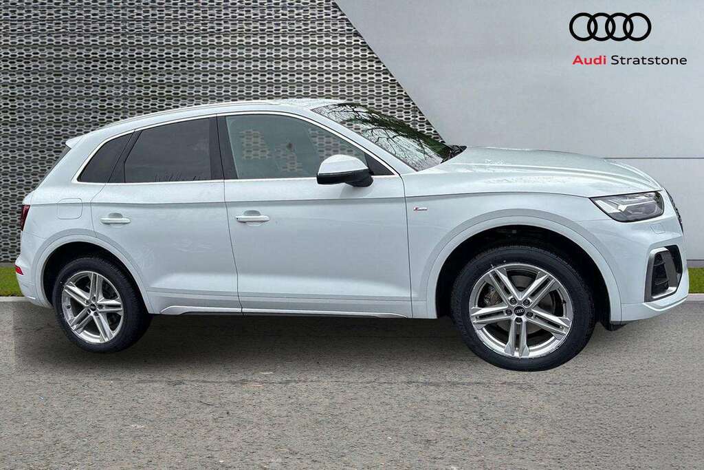 Audi Q5 40 Tdi Quattro S Line S Tronic 2021 DY21RNN White #3