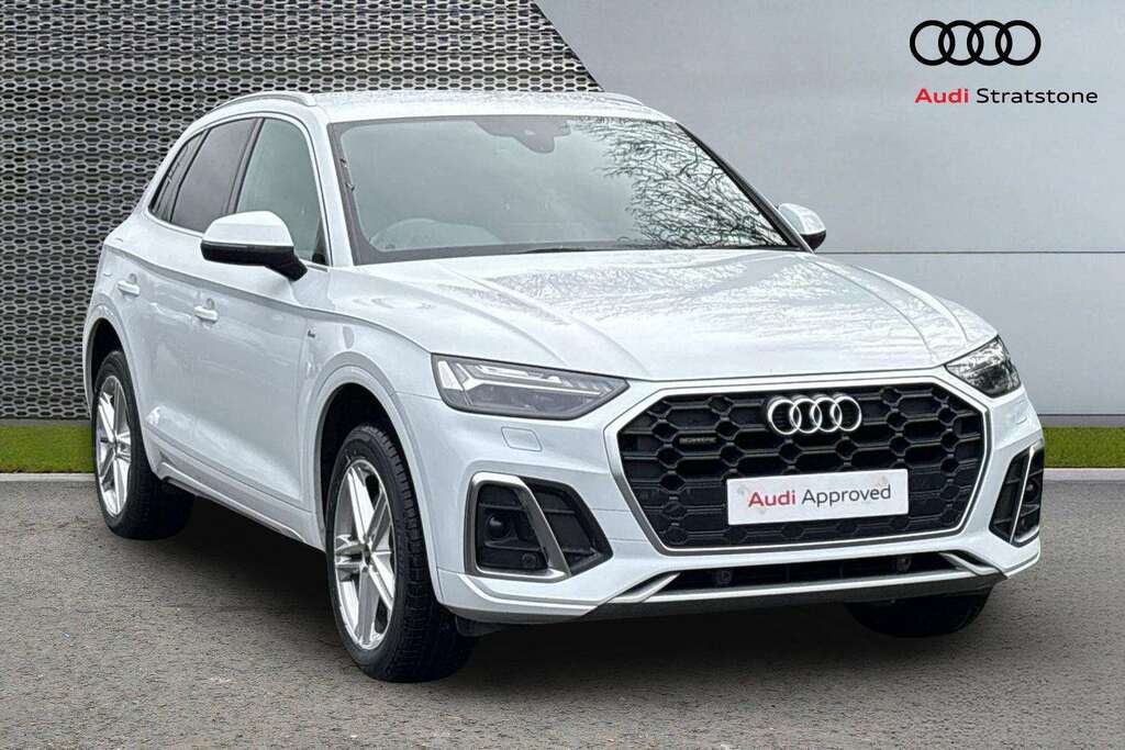 Audi Q5 40 Tdi Quattro S Line S Tronic 2021 White