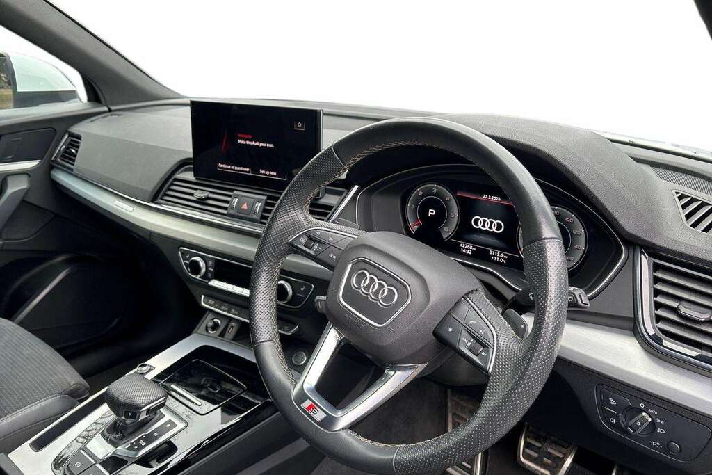 Audi Q5 40 Tdi Quattro S Line S Tronic 2021 DY21RNN White #5