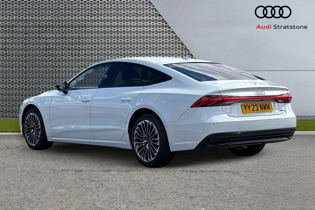 Audi A7 40 Tdi Quattro Sport Edition S Tronic 2023 YY23NWN White #2