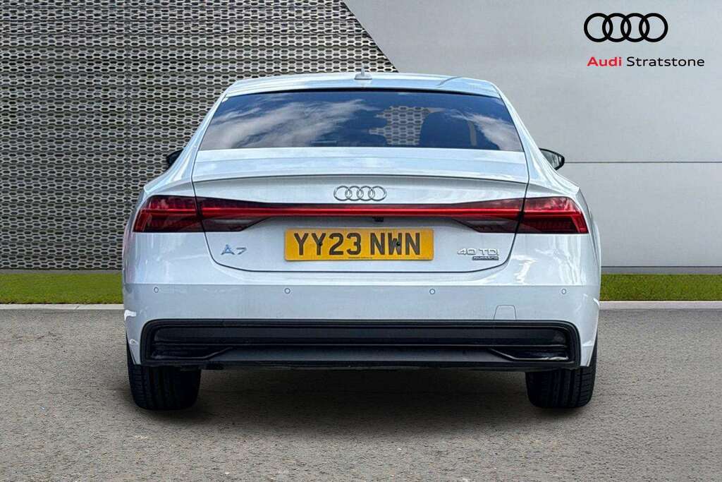Audi A7 40 Tdi Quattro Sport Edition S Tronic 2023 YY23NWN White #6