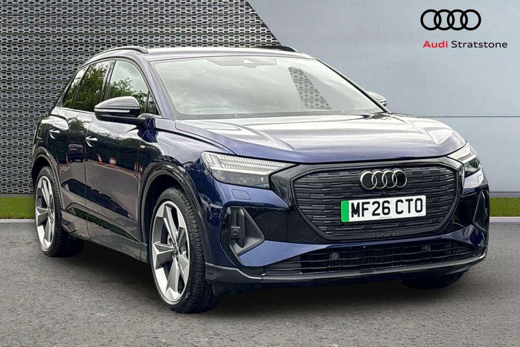 Audi Q4 E Tron 210Kw 45 82Kwh Black Edition 2026 Blue