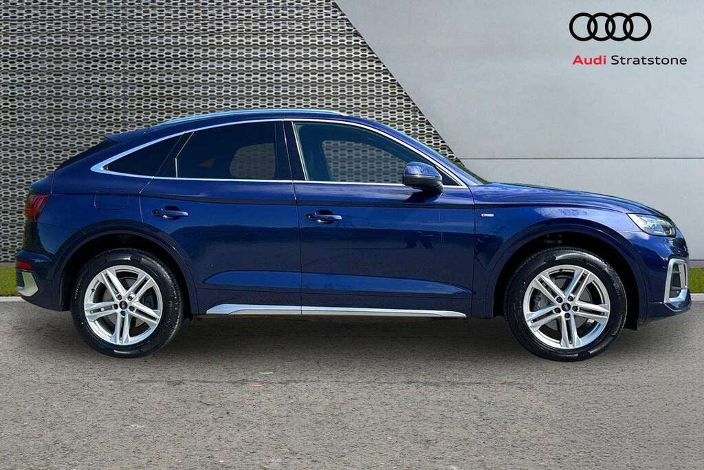 Audi Q5 40 Tdi Quattro S Line S Tronic 2023 BM23NPP Blue #4