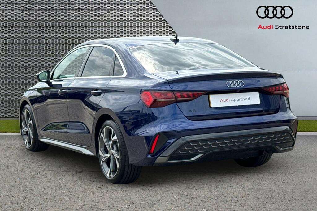 Audi A3 1.5 Tfsi 150 S Line S Tronic 2025 BP75OAC Blue #3