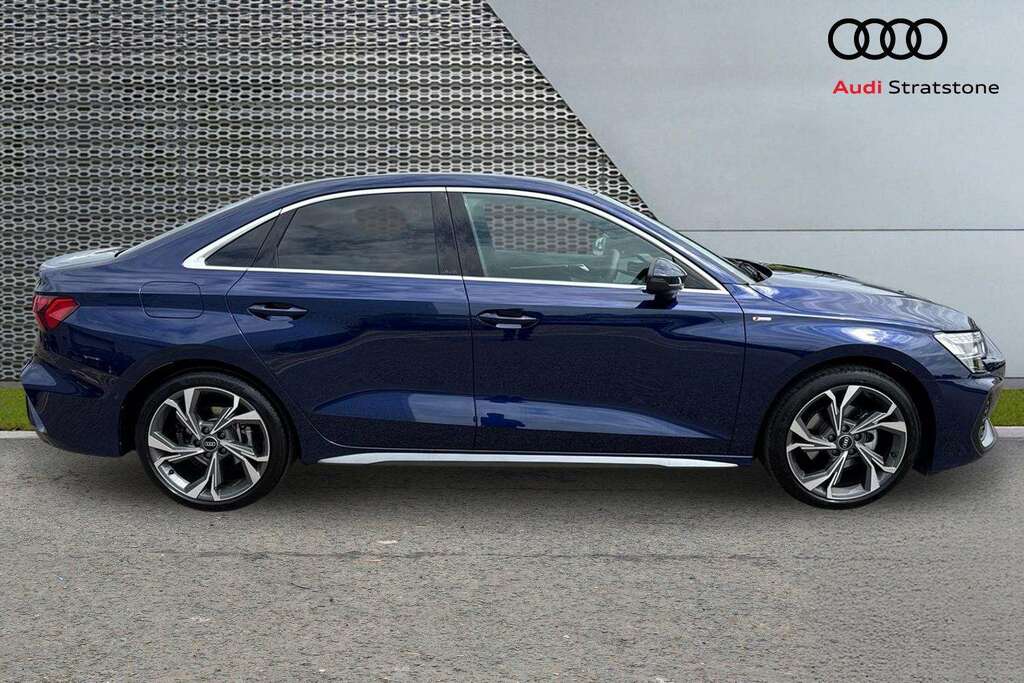 Audi A3 1.5 Tfsi 150 S Line S Tronic 2025 BP75OAC Blue #4