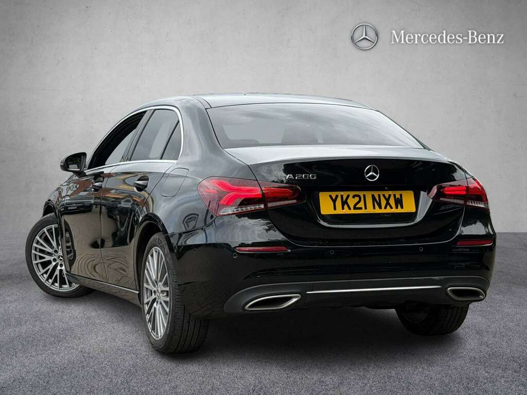 Mercedes-Benz A Class A200 Sport Executive Edition 2021 YK71NXW Black #2
