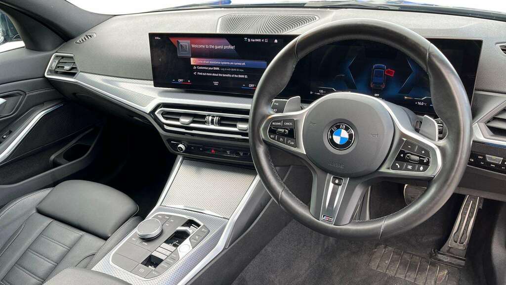 BMW 3 Series 320I M Sport Step 2024 YH24VWV Black #5