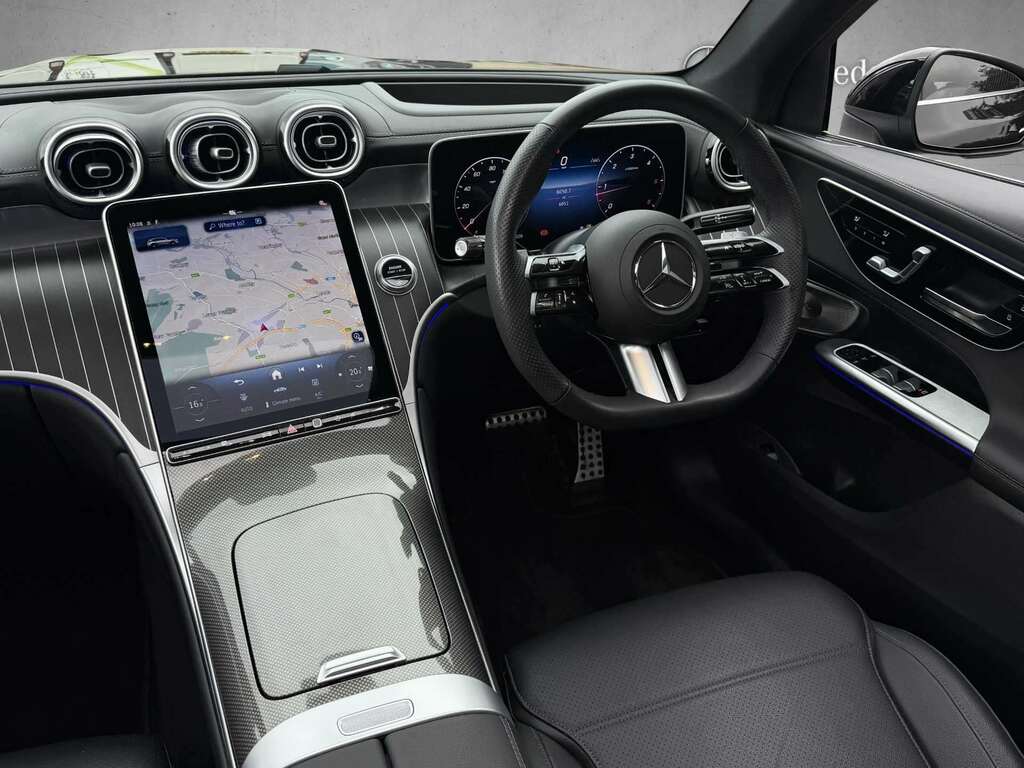 Mercedes-Benz GLC Class 300D 4Matic Amg Line Premium 9G-tronic 2025 YK25BVW Black #4