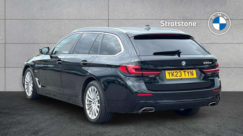 BMW 5 Series 530E Se 2023 YK23TYN Black #2