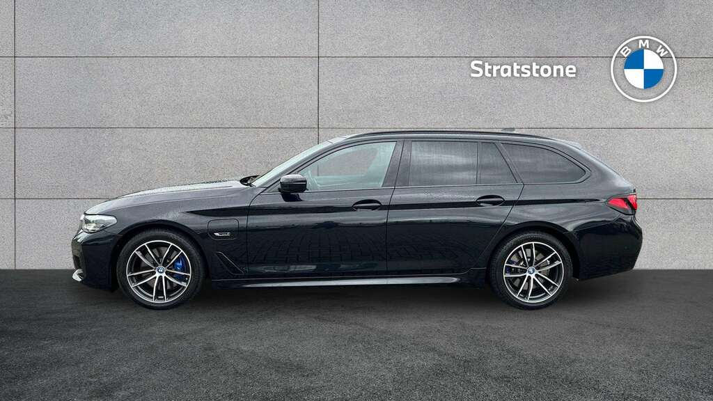 BMW 5 Series 530E M Sport 2023 YK23WEG Black #4