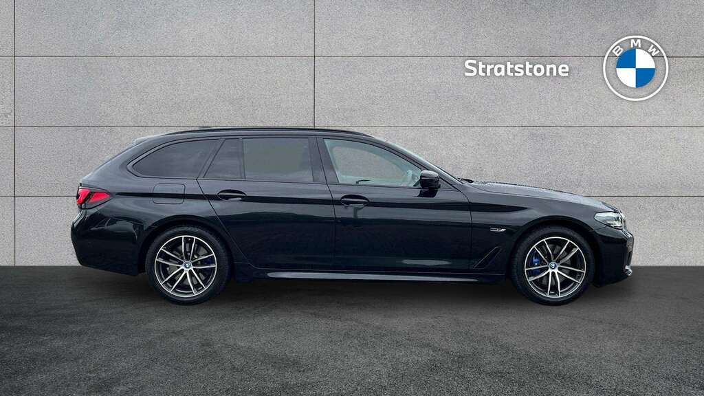 BMW 5 Series 530E M Sport 2023 YK23WEG Black #3