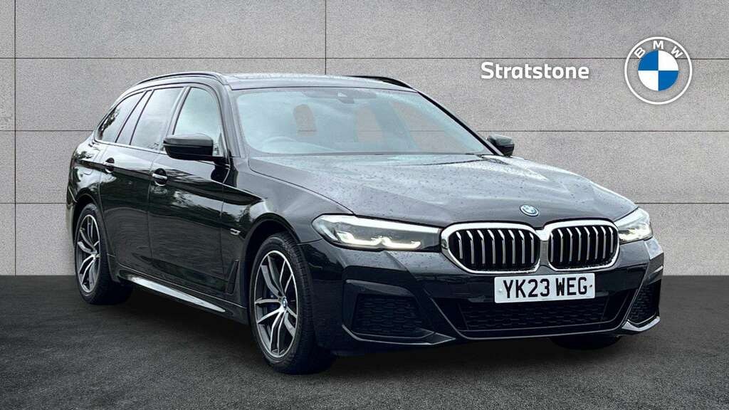 BMW 5 Series 530E M Sport 2023 Black