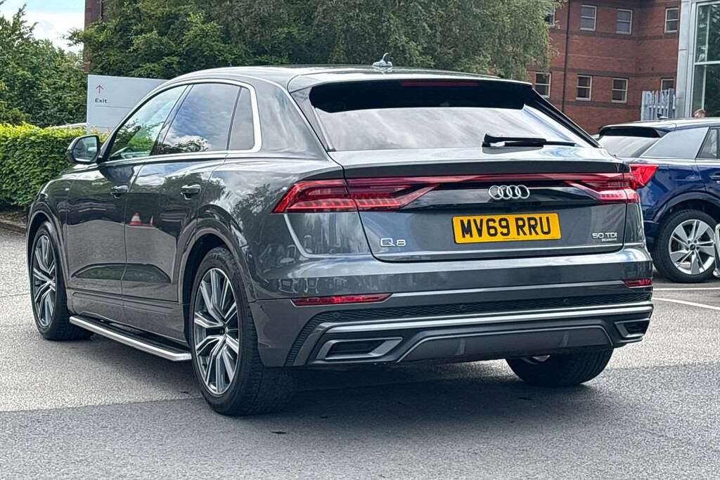 Audi Q8 50 Tdi Quattro S Line Tiptronic Leather 2019 MV69RRU Grey #2