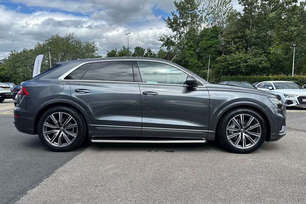 Audi Q8 50 Tdi Quattro S Line Tiptronic Leather 2019 MV69RRU Grey #3