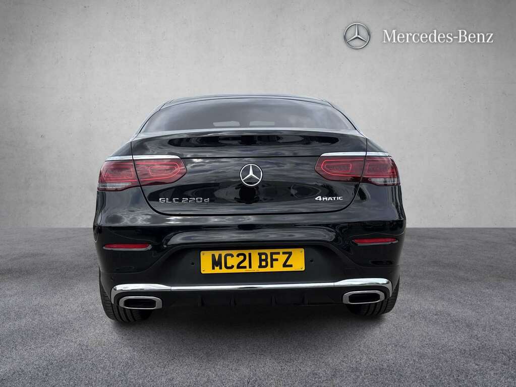 Mercedes-Benz GLC Class Glc 220D 4Matic Amg Line 9G-tronic 2021 MC21BFZ Black #6