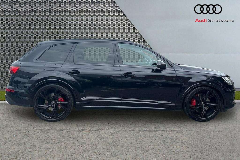 Audi Q7 Sq7 Tdi Quattro Vorsprung Tiptronic 2020 YX70YSK Black #4