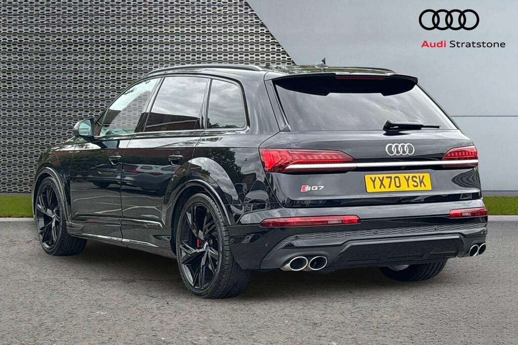 Audi Q7 Sq7 Tdi Quattro Vorsprung Tiptronic 2020 YX70YSK Black #3