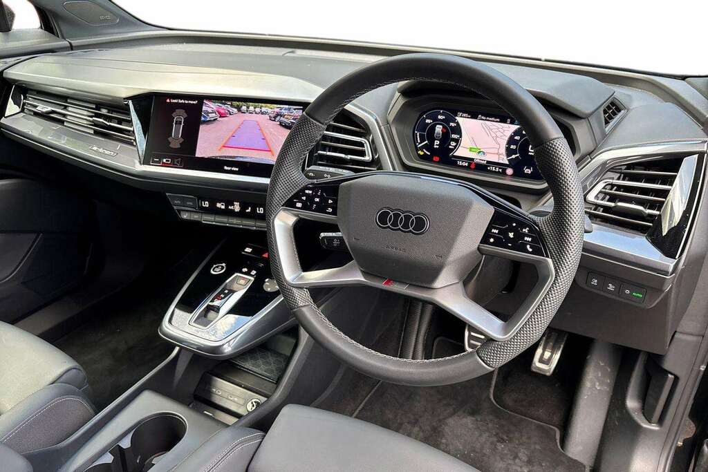 Audi Q4 E Tron 210Kw 45 82Kwh S Line Leather 2026 BG26FDK Black #6