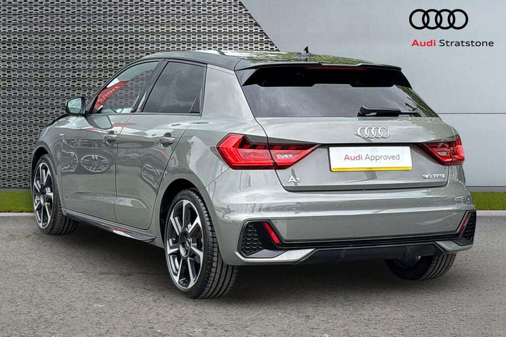 Audi A1 30 Tfsi 110 Black Edition S Tronic 2023 KD23HMJ Grey #3