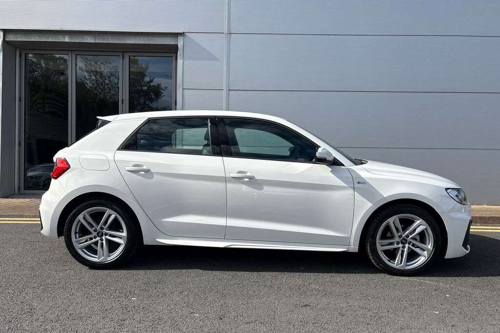 Audi A1 25 Tfsi S Line 2023 MJ23GUE White #3