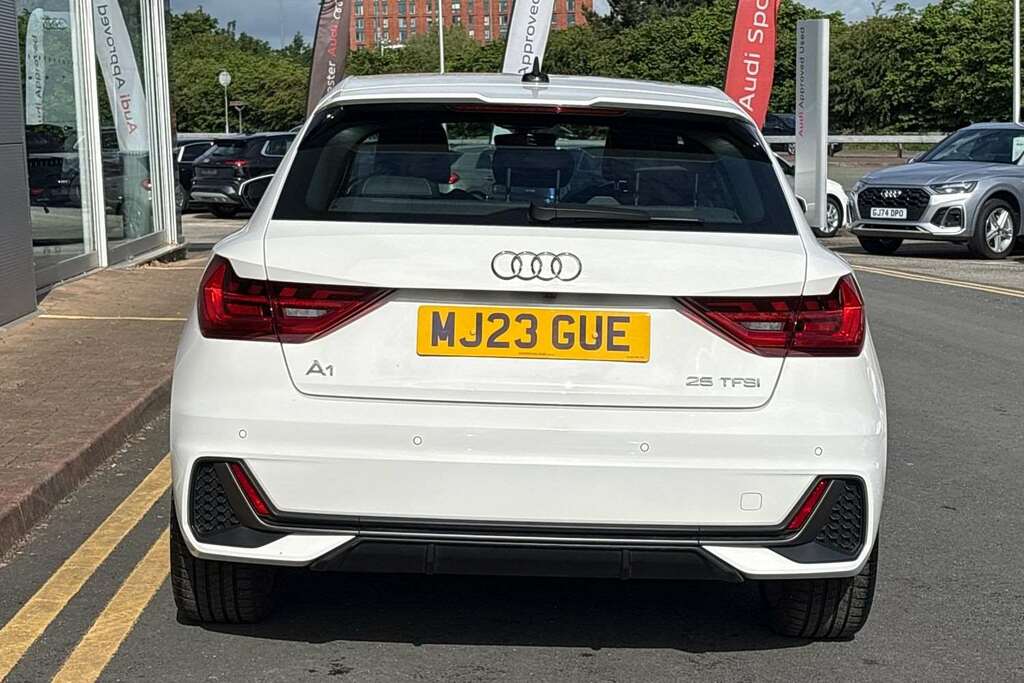 Audi A1 25 Tfsi S Line 2023 MJ23GUE White #6