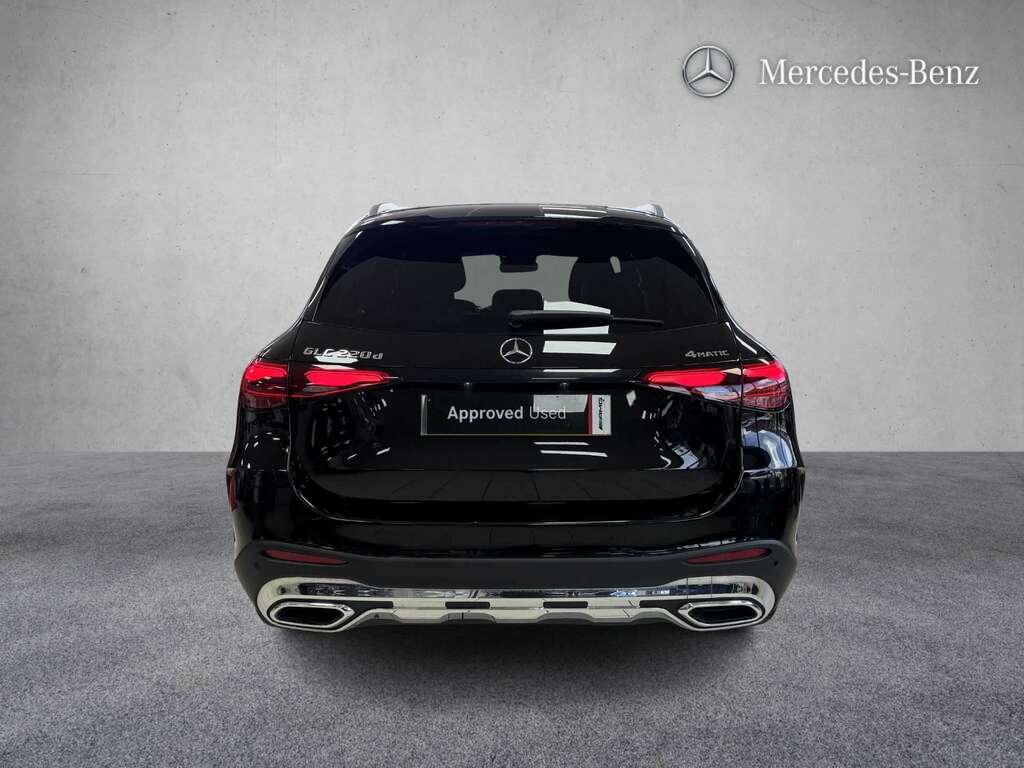 Mercedes-Benz GLC Class 220D 4Matic Amg Line 9G-tronic 2025 KN25ZYD Black #4