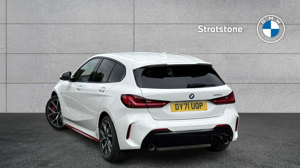 BMW 1 Series 128Ti Step 2021 DY71UOP White #2