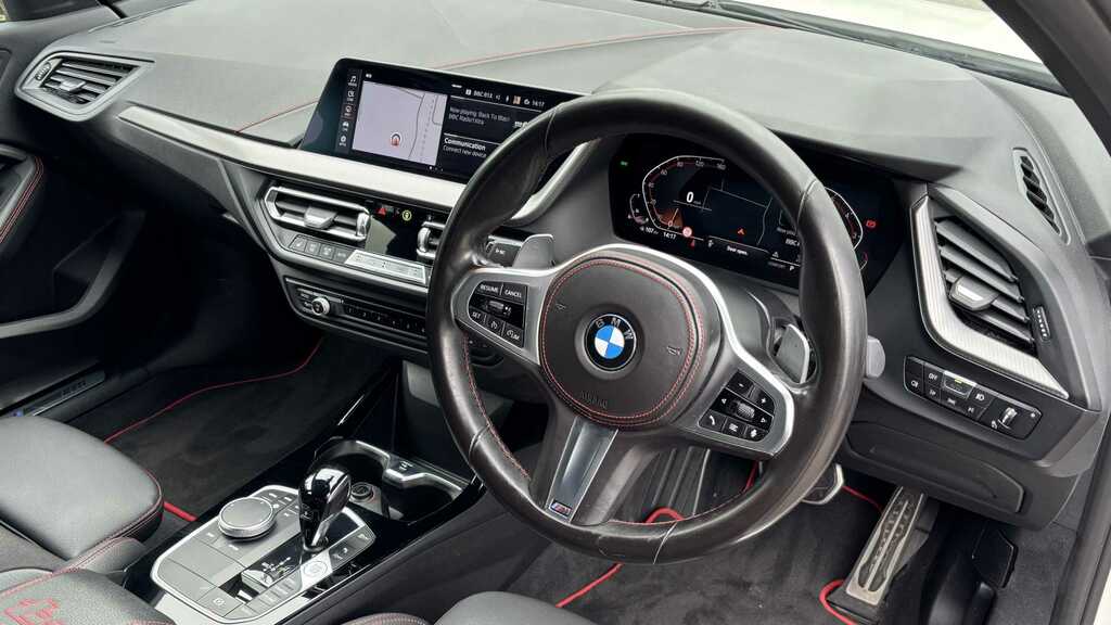 BMW 1 Series 128Ti Step 2021 DY71UOP White #4