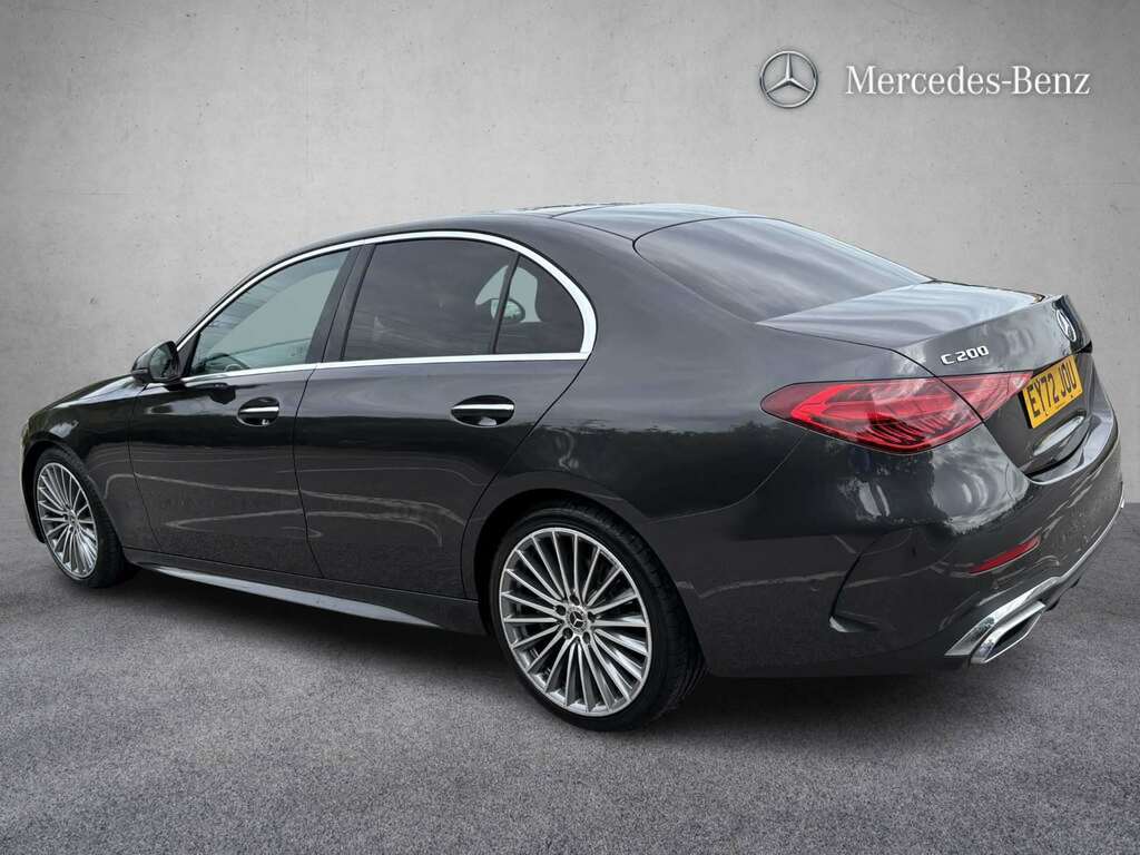 Mercedes-Benz C Class C200 Amg Line Premium 9G-tronic 2022 EY72JOU Grey #2