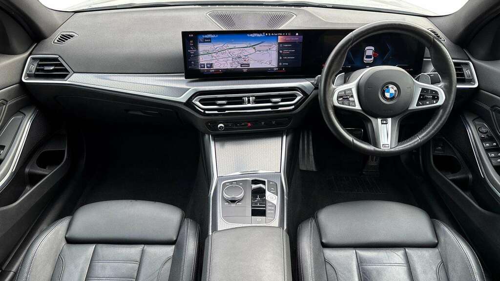 BMW 3 Series 320I M Sport Step 2024 YB24OAG White #5