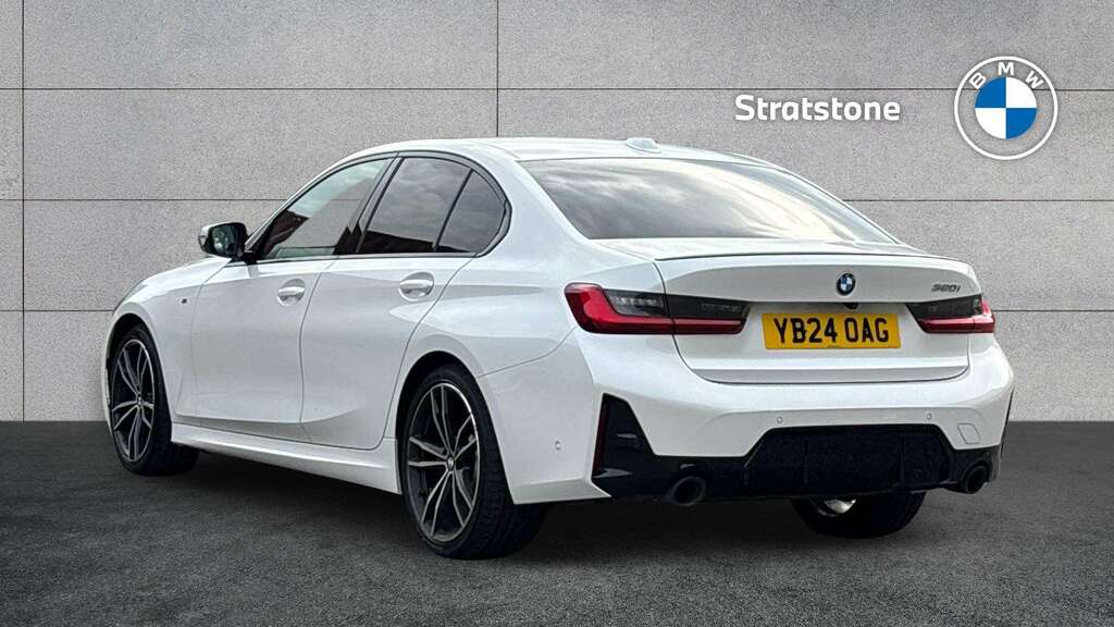 BMW 3 Series 320I M Sport Step 2024 YB24OAG White #2