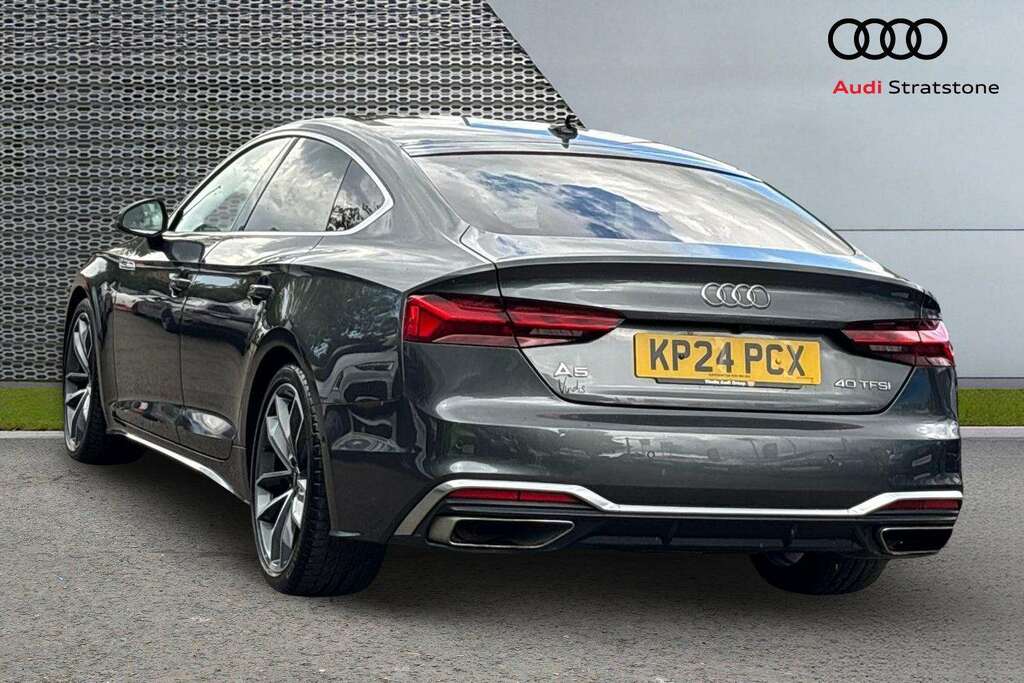 Audi A5 40 Tfsi 204 S Line S Tronic Tech Pack 2024 KP24PCX Grey #2