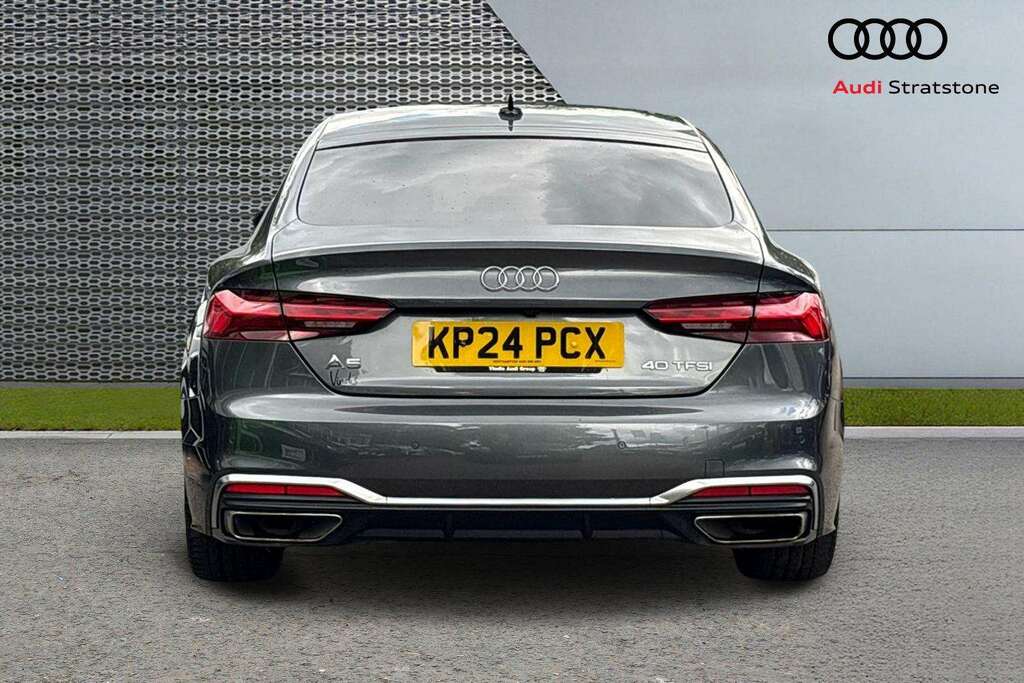 Audi A5 40 Tfsi 204 S Line S Tronic Tech Pack 2024 KP24PCX Grey #6
