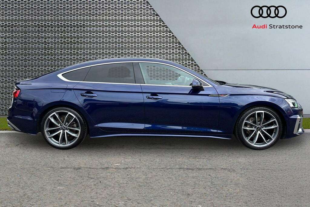 Audi A5 40 Tfsi 204 S Line S Tronic Tech Pack 2024 DA24FHC Blue #4