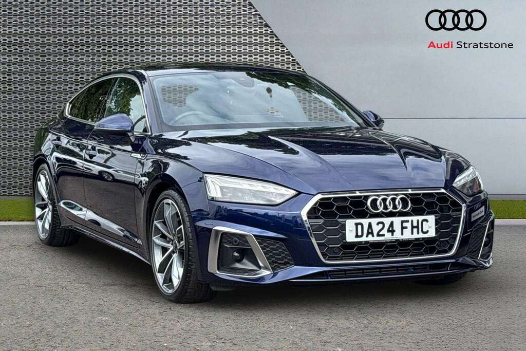 Audi A5 40 Tfsi 204 S Line S Tronic Tech Pack 2024 Blue