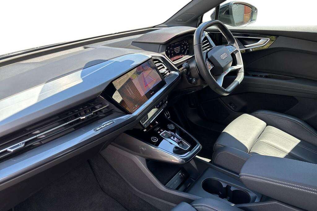 Audi Q4 E Tron 250Kw 55 Quattro 82Kwh Black Edition 2024 AK24LTJ Blue #2
