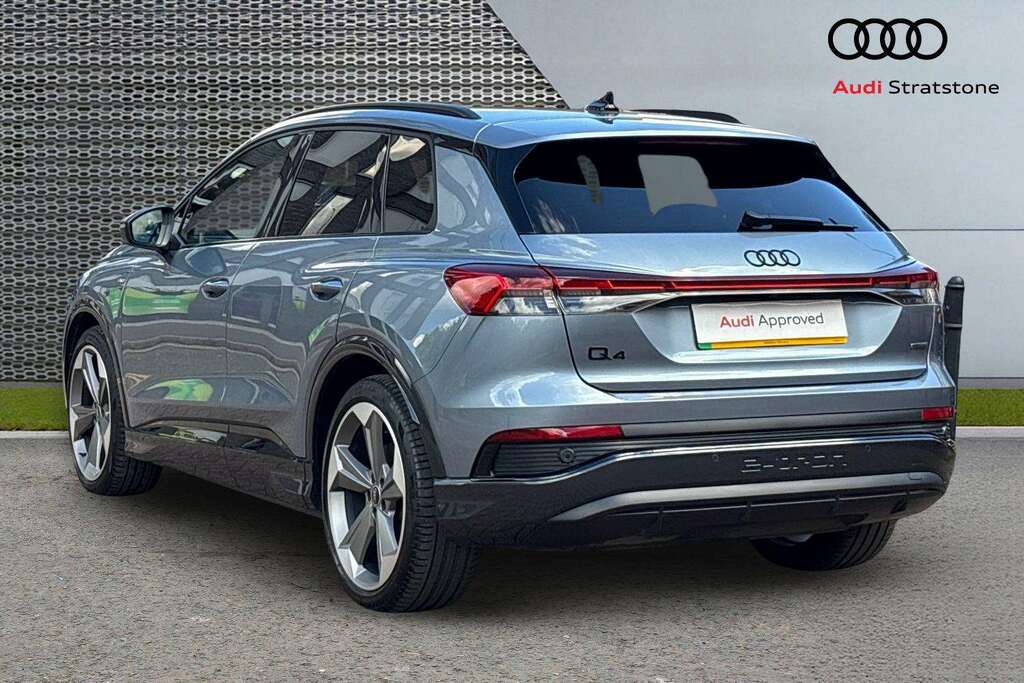 Audi Q4 E Tron 250Kw 55 Quattro 82Kwh Black Edition 2024 AK24LTJ Blue #3
