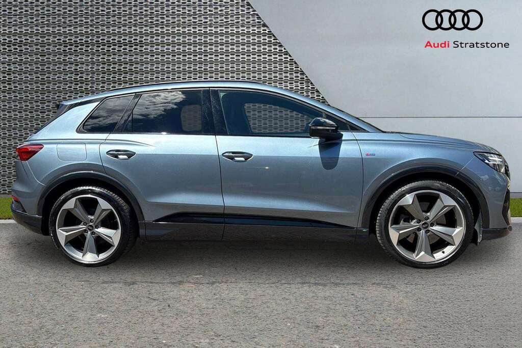 Audi Q4 E Tron 250Kw 55 Quattro 82Kwh Black Edition 2024 AK24LTJ Blue #4