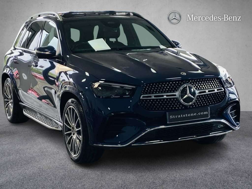 Mercedes-Benz GLE Class 450D 4Matic Amg Line Prem 9G-tronic 7 St 202 Blue
