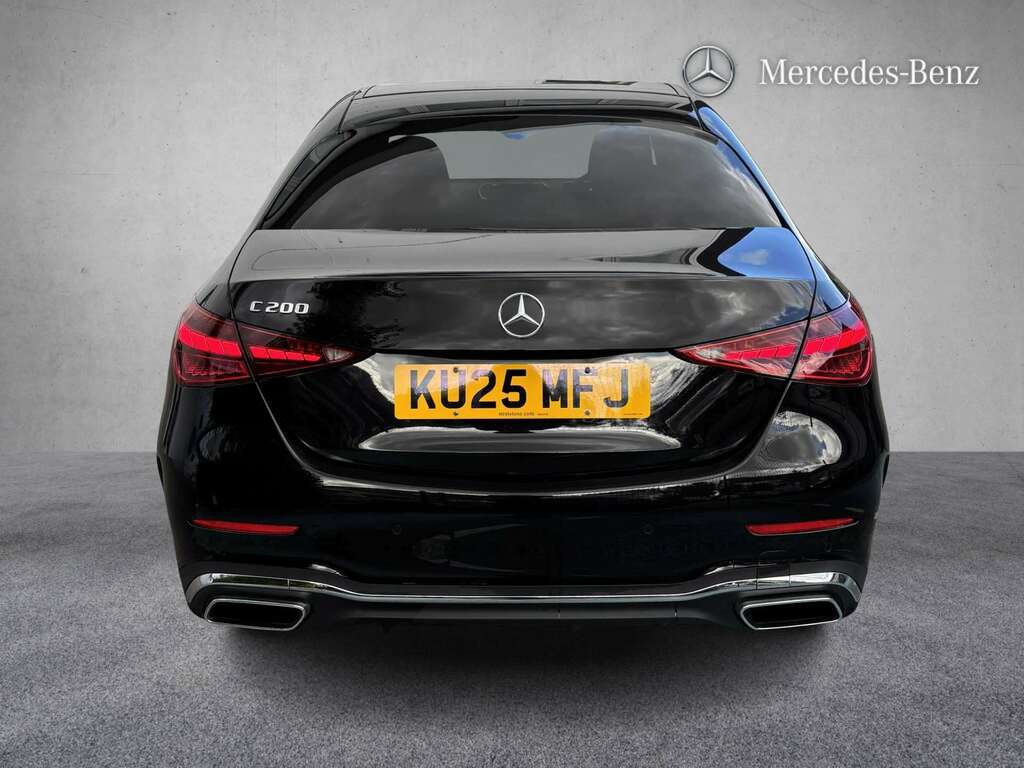 Mercedes-Benz C Class C200 Amg Line 9G-tronic 2025 KU25MFJ Black #4