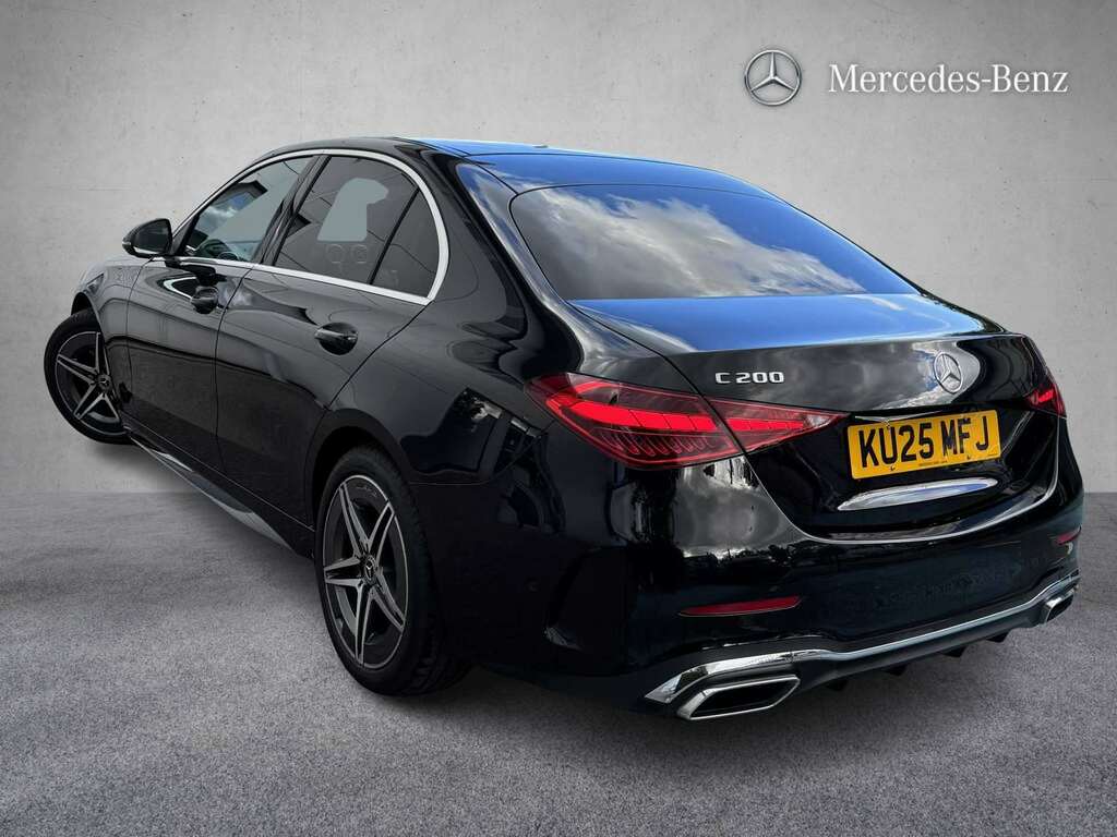 Mercedes-Benz C Class C200 Amg Line 9G-tronic 2025 Black