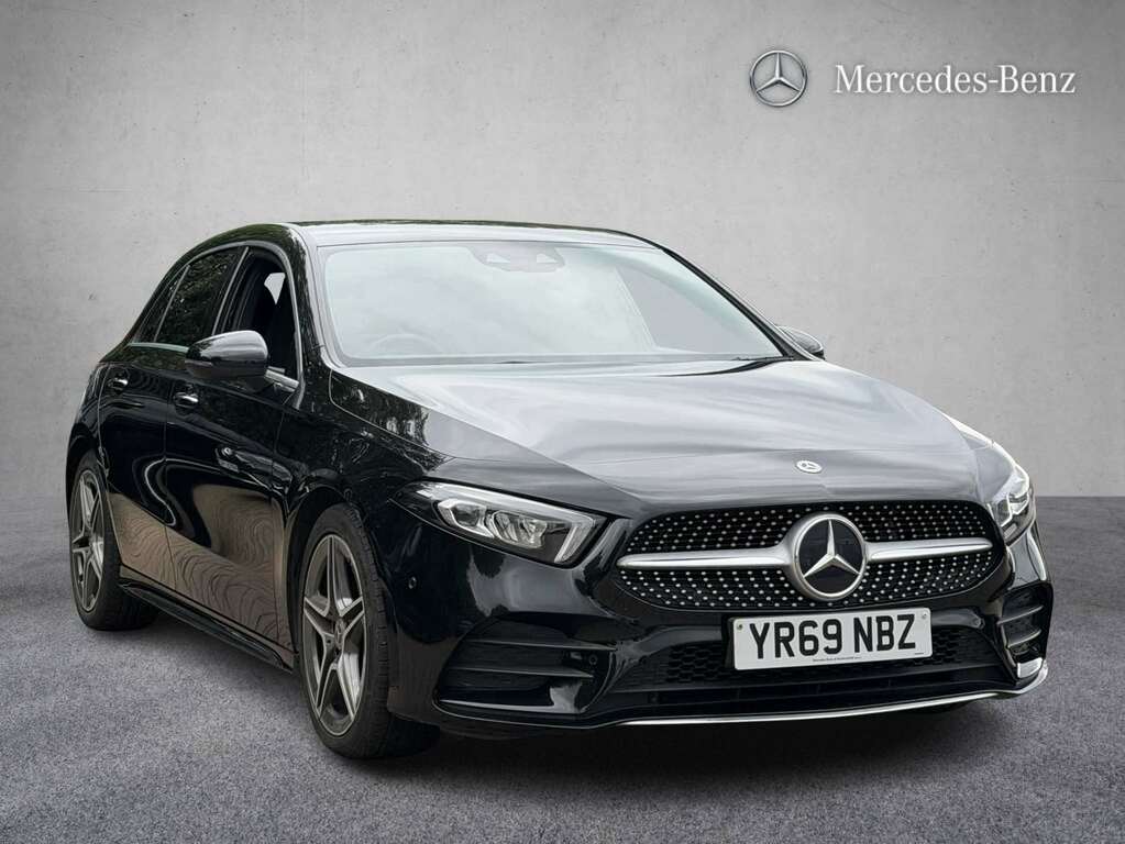 Mercedes-Benz A Class A200 Amg Line Premium 2019 YR69NBZ Black #5
