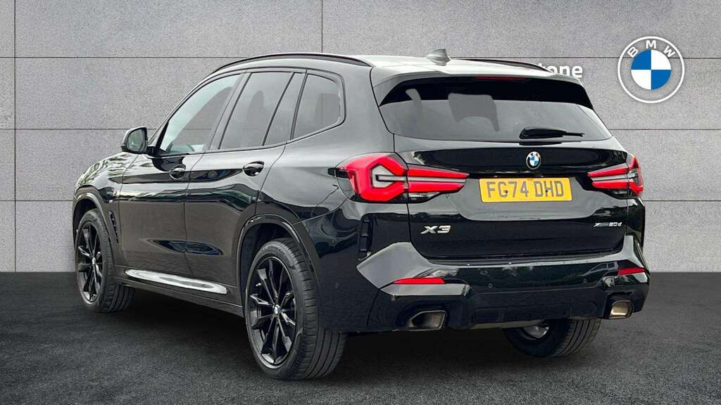 BMW X3 Xdrive20d Mht M Sport Step 2024 FG74DHD Black #2